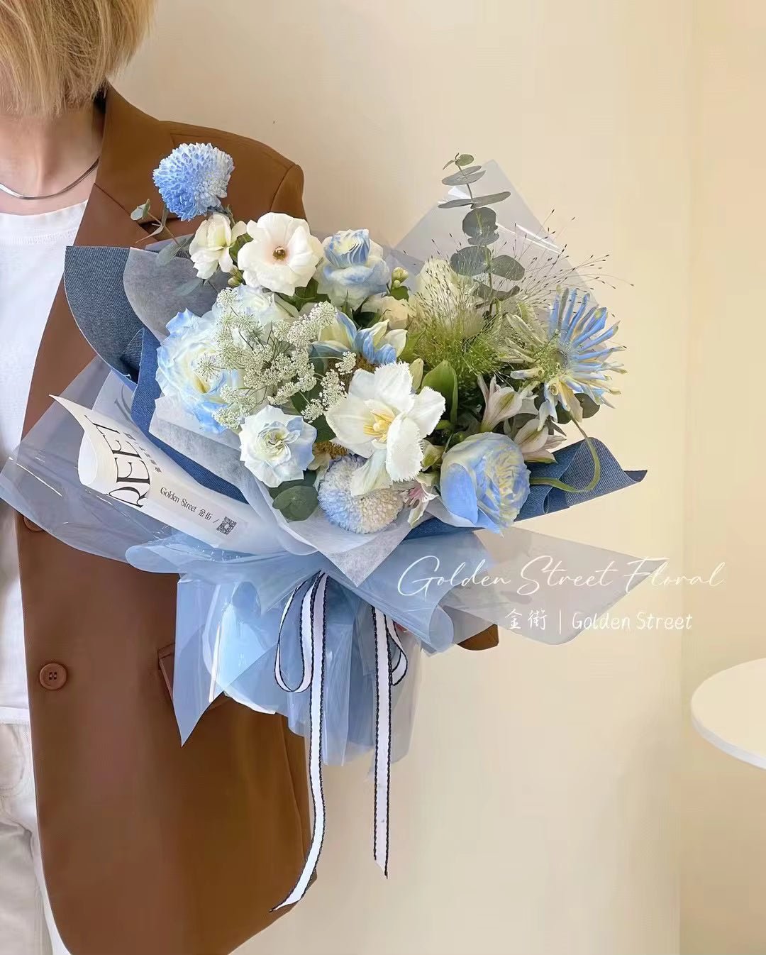 Color Cellophane Flower Wrapping Paper (20pcs/bag) - Elegant Supply