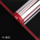 Color Edge Line Clear Cellophane Flower Wrapping Paper (20pcs/bag) - Elegant Supply