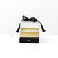 Cube Clear Top Flower Gift Box with Ribbon and drawer - Elegant Supply