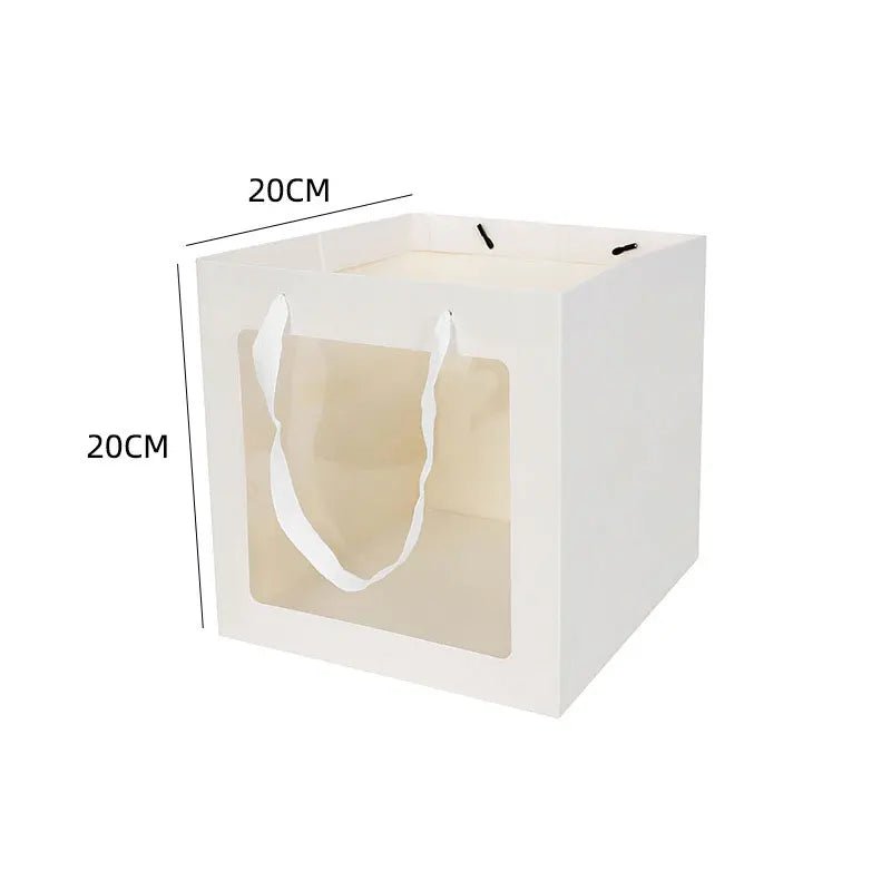 Cube Window Gift Bag - Elegant Supply