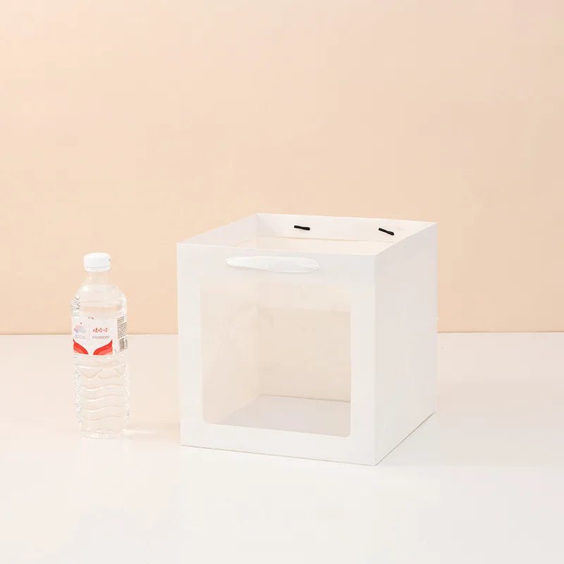 Cube Window Gift Bag - Elegant Supply