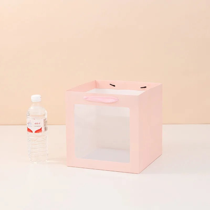 Cube Window Gift Bag - Elegant Supply