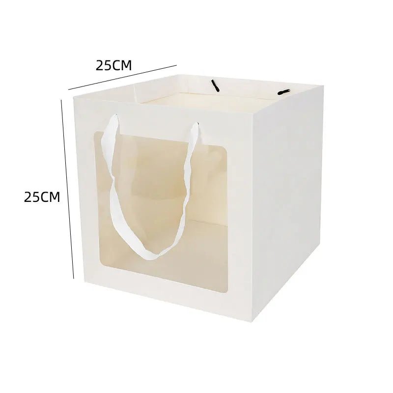 Cube Window Gift Bag - Elegant Supply
