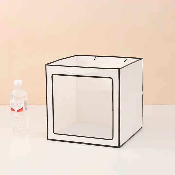 Cube Window Gift Bag - Elegant Supply