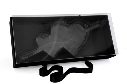 Cupid's Arrow of Love Transparent Flower Gift Box with Clear Cover - Elegant Supply