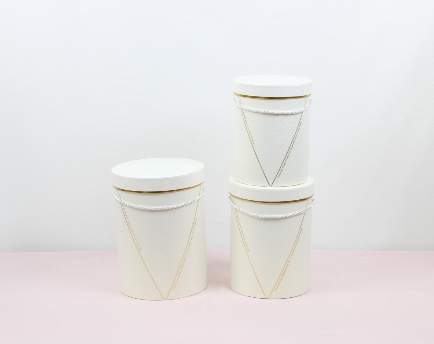 Cute Honey Round Flower Hat Box with Lid - Elegant Supply