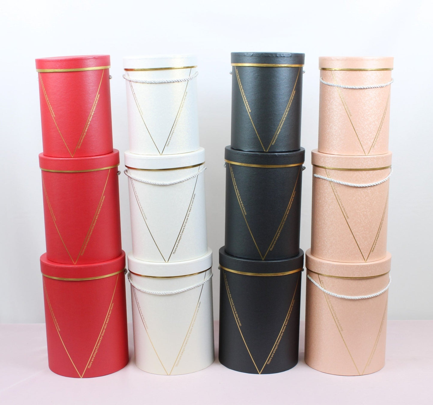 Cute Honey Round Flower Hat Box with Lid - Elegant Supply