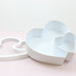 Double Heart Flower Gift Box with Lid - Elegant Supply