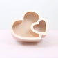Double Heart Flower Gift Box with Lid - Elegant Supply
