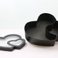 Double Heart Flower Gift Box with Lid - Elegant Supply
