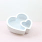 Double Heart Flower Gift Box with Lid - Elegant Supply