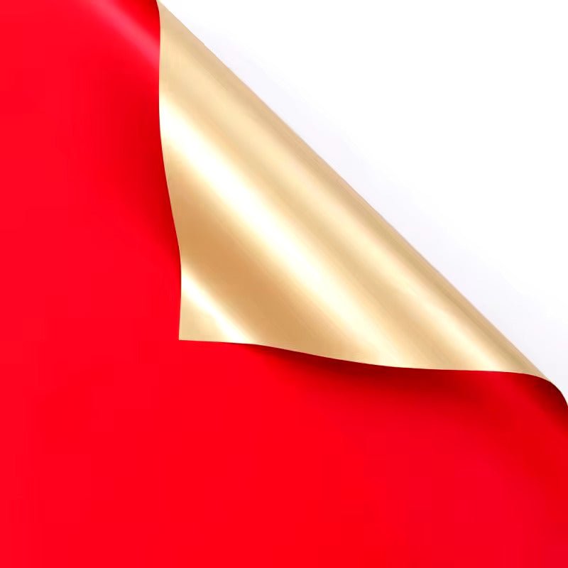 Double - Sided Gold Waterproof Flower Wrapping Paper (20 sheets/bag) - Elegant Supply