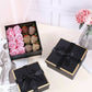 Elegant Bow - Tied Square Flower Gift Boxes - Elegant Supply