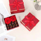 Elegant Bow - Tied Square Flower Gift Boxes - Elegant Supply