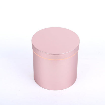 Elegant Metallic Flower Gift Boxes - Elegant Supply