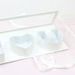 Fillable I love you Flower Gift Box with Clear Lid - Elegant Supply