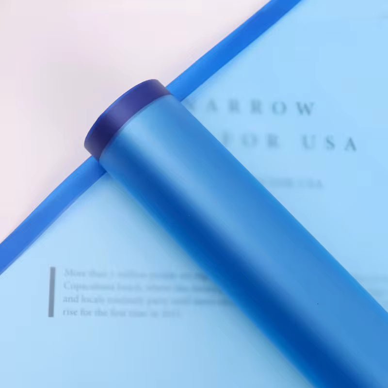 Frosted Flower Wrapping Paper With Bold Border (20pcs/bag) - Elegant Supply