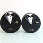 Gentleman / Tuxedo / DAD / Father Round Box - Elegant Supply