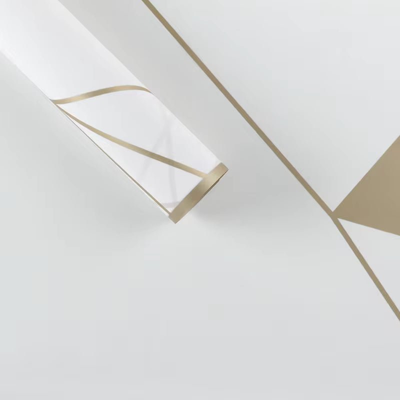 Geometry Flower Wrapping Paper (20pcs/bag) - Elegant Supply