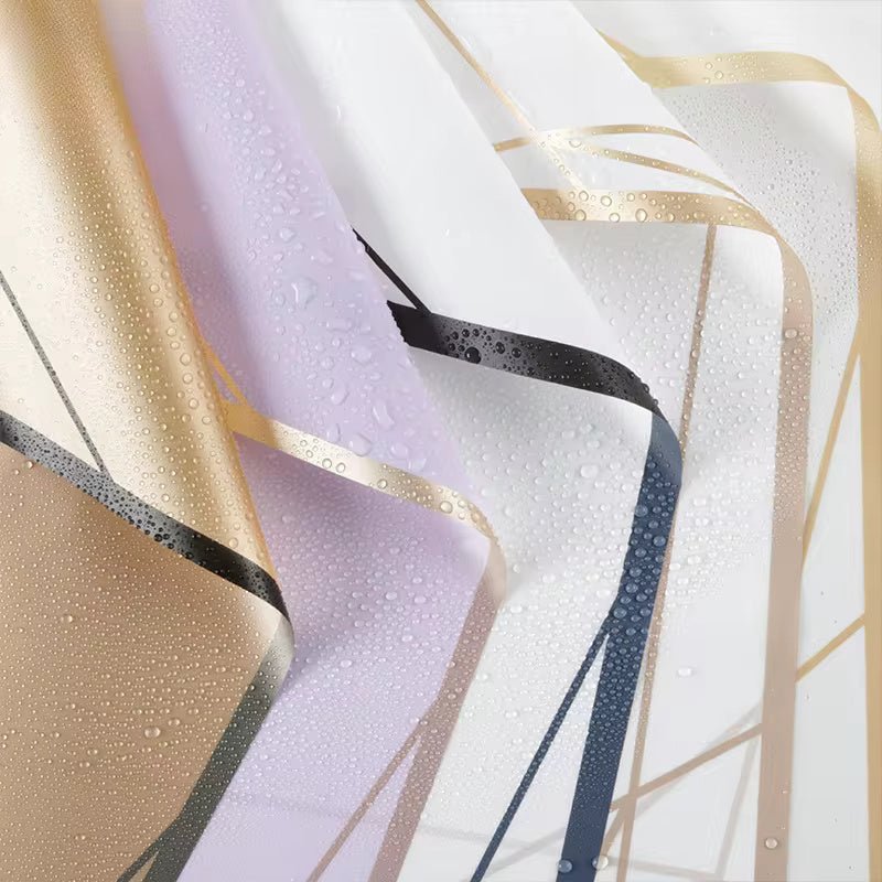 Geometry Flower Wrapping Paper (20pcs/bag) - Elegant Supply