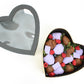 Gold Slide Heart Flower Gift Box - Elegant Supply