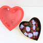 Gold Slide Heart Flower Gift Box - Elegant Supply