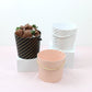 Gold Stripe Flower Gift Box Bucket without lid - Elegant Supply