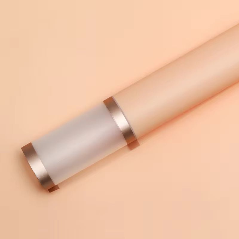 Golden Frosted Edge Flower Wrapping Paper (20pcs/bag) - Elegant Supply