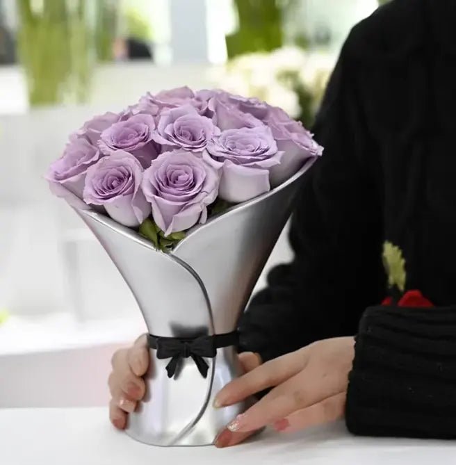 Hand Held Flower Cone Vase - Elegant Supply