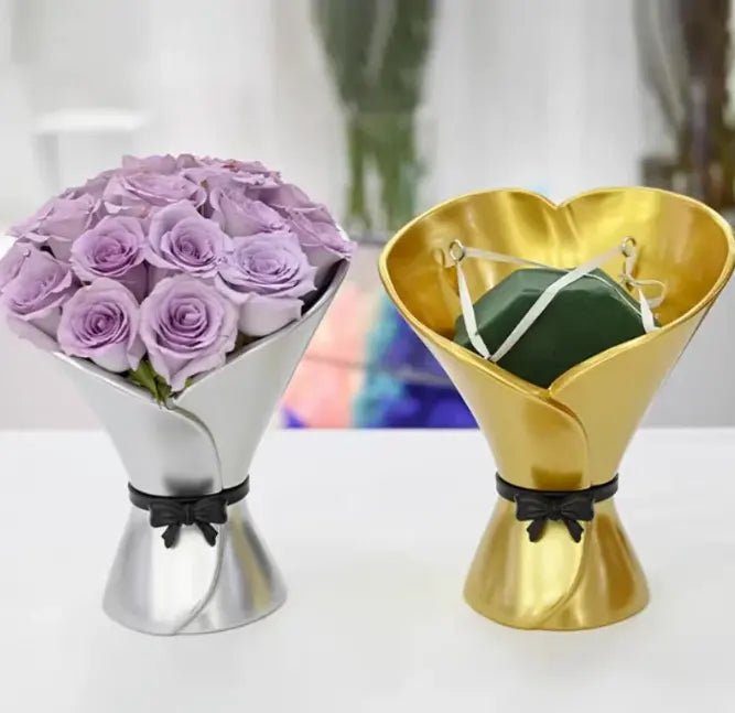 Hand Held Flower Cone Vase - Elegant Supply