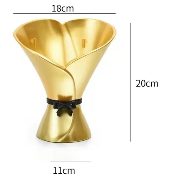 Hand Held Flower Cone Vase - Elegant Supply