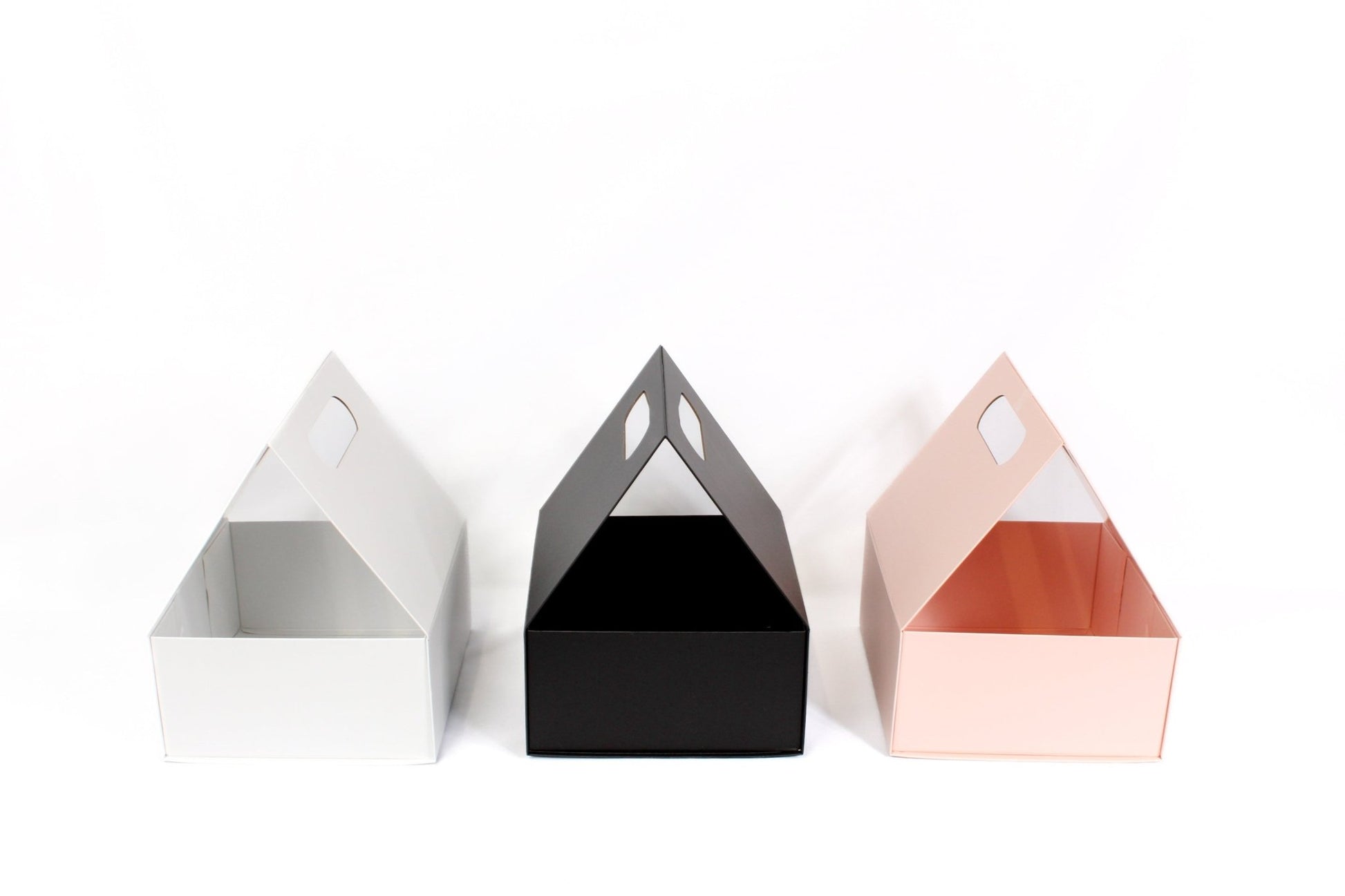 Handle Folding Flower Box Gift - Elegant Supply