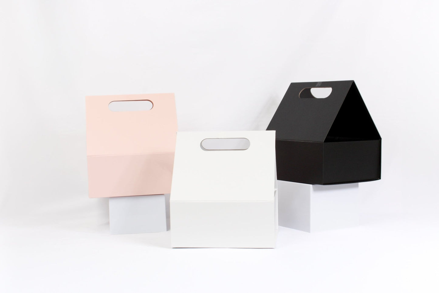 Handle Folding Flower Box Gift - Elegant Supply