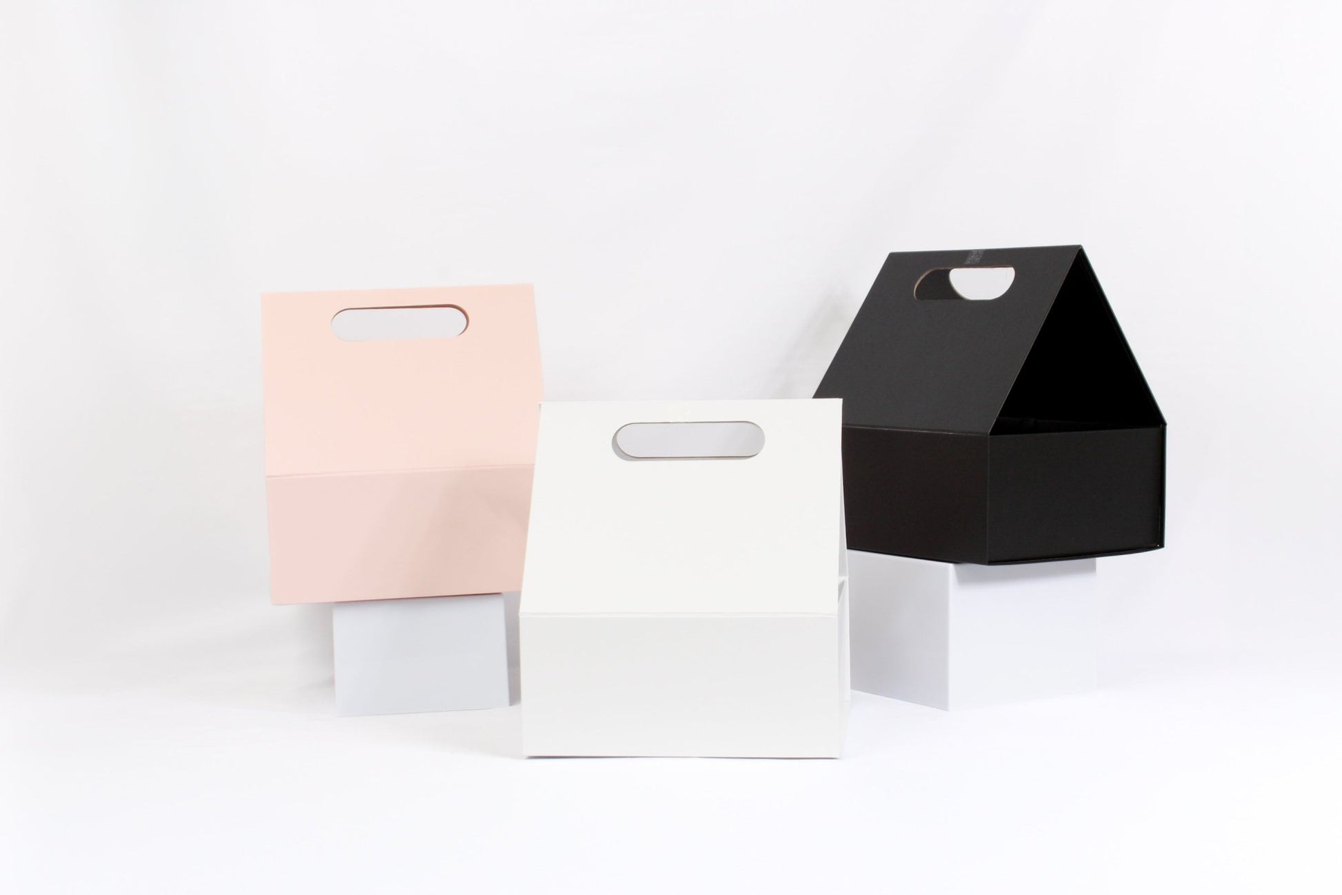 Handle Folding Flower Box Gift - Elegant Supply