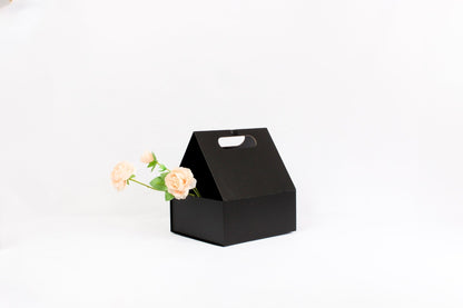 Handle Folding Flower Box Gift - Elegant Supply