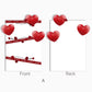 Heart Balloon Flower Wrapping Paper (10pcs/bag) - Elegant Supply