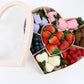 Heart Flower Gift Box with Heart Grid - Elegant Supply