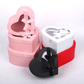 Heart Shaped Box with Ribbon and Clear Lid - Elegant Supply