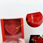 Heart Square Frame Flower Gift Box with Insert - Elegant Supply