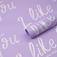I like you Neon Colors Flower Wrapping Paper (20 sheets/bag) - Elegant Supply