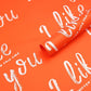 I like you Neon Colors Flower Wrapping Paper (20 sheets/bag) - Elegant Supply