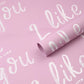 I like you Neon Colors Flower Wrapping Paper (20 sheets/bag) - Elegant Supply