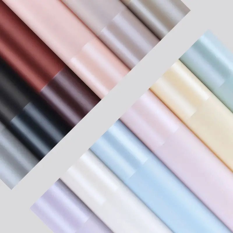 Jelly Color Waterproof Flower Wrapping Paper (20 sheets/bag) - Elegant Supply