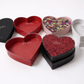 Large “Love Bloom” Heart Flower Gift Box with Clear Lid - Elegant Supply