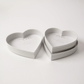 Large “Love Bloom” Heart Flower Gift Box with Clear Lid - Elegant Supply
