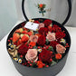Large Luxury “Best” Round Flower Gift Box with Clear Lid - Elegant Supply