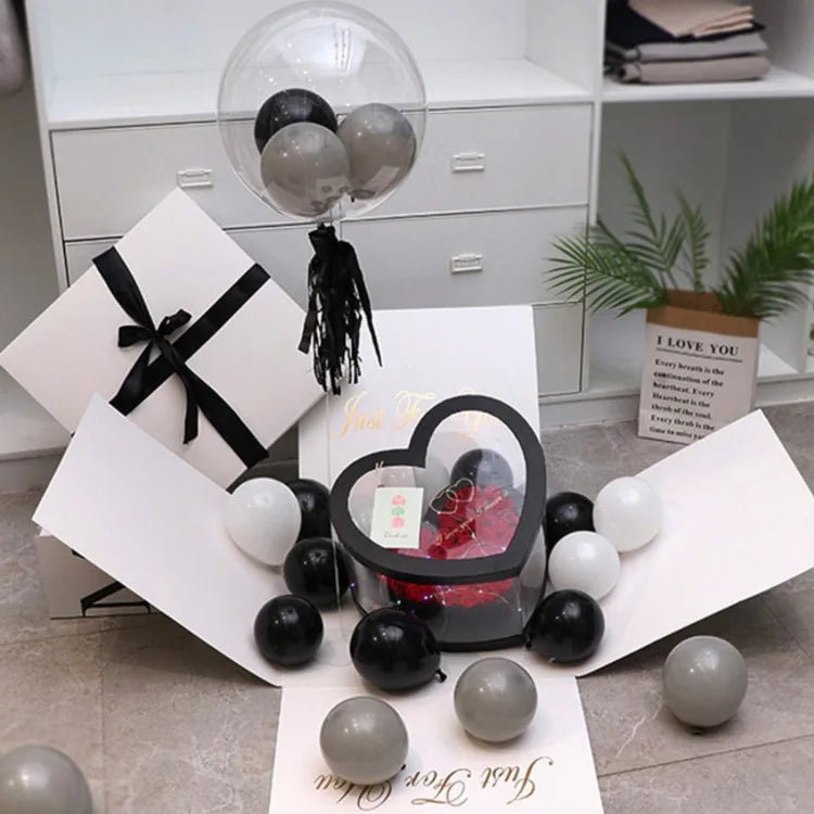 Large Open Surprise Gift Box - Various Colors - For Gender Reveal / Gift / Proposal - Elegant Supply