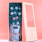 Large Rigid Rectangle Flower Gift Box with Clear Window for Bouquet - Elegant Supply