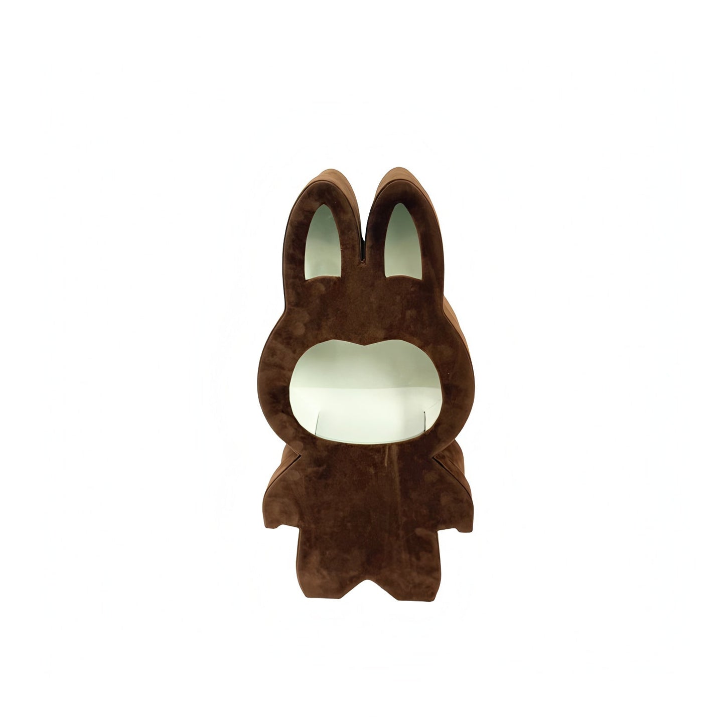 Large Velvet Labubu - Inspired Bunny Flower Gift Box - Elegant Supply