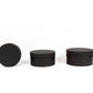 Line Textures Round Box with Handle - Elegant Supply